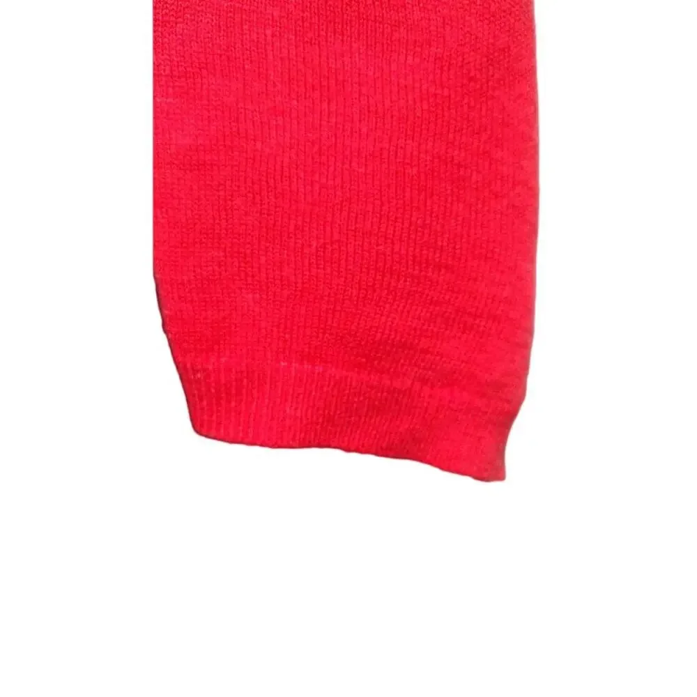 Anne Taylor Wide Knitted Scarf Beige and Orange‎ NWT